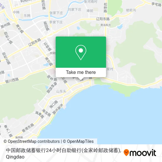 中国邮政储蓄银行24小时自助银行(金家岭邮政储蓄) map