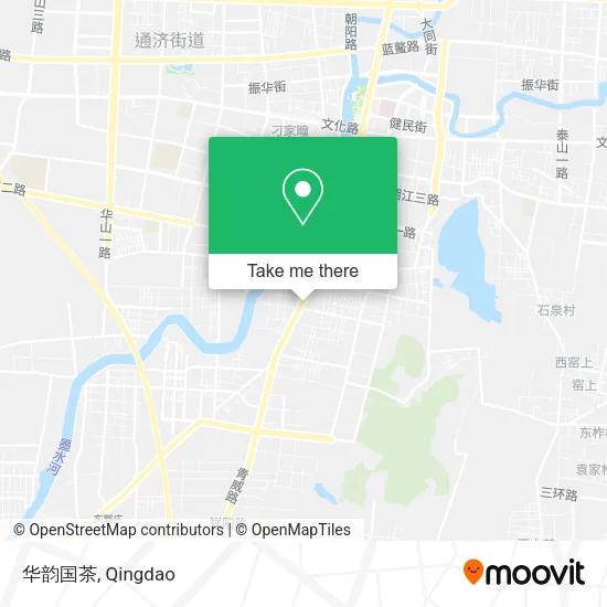 华韵国茶 map