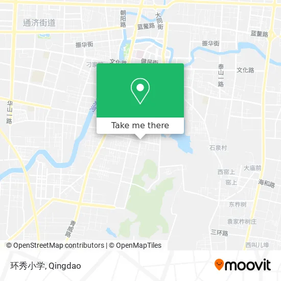 环秀小学 map
