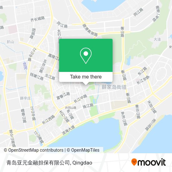 青岛亚元金融担保有限公司 map