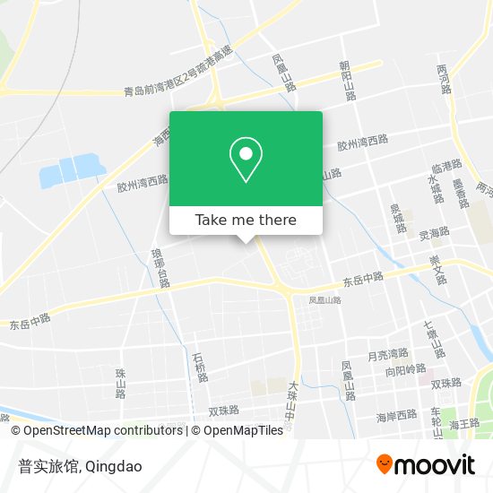 普实旅馆 map