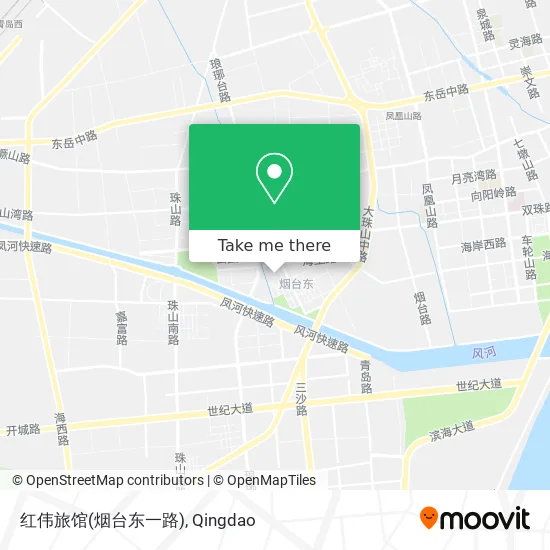 红伟旅馆(烟台东一路) map