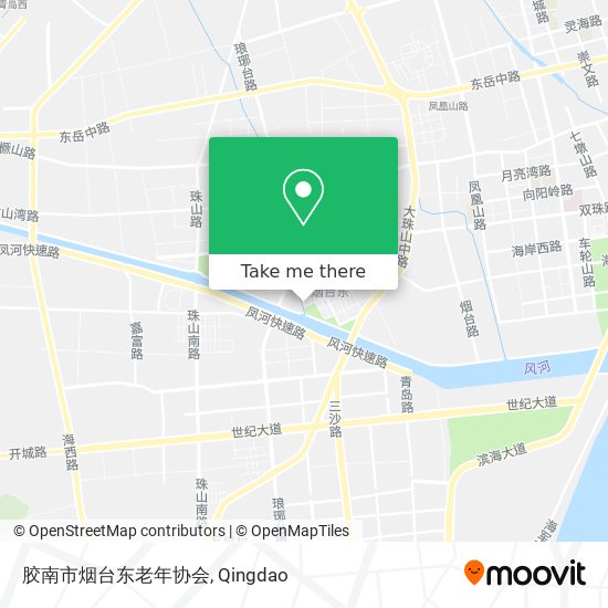 胶南市烟台东老年协会 map