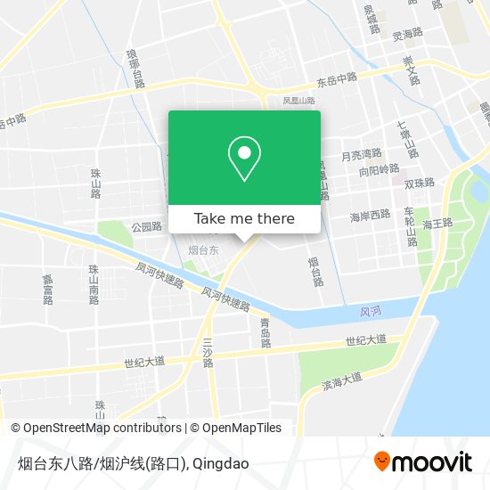 烟台东八路/烟沪线(路口) map