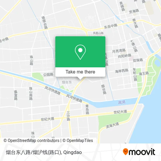 烟台东八路/烟沪线(路口) map