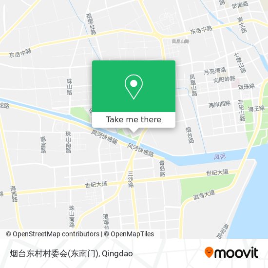 烟台东村村委会(东南门) map