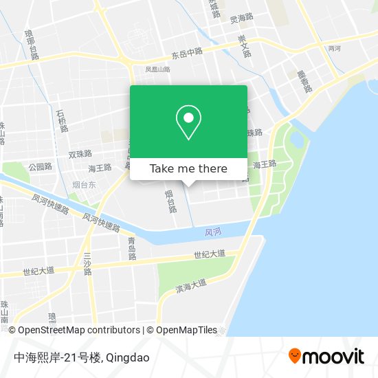 中海熙岸-21号楼 map