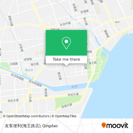 友客便利(海王路店) map