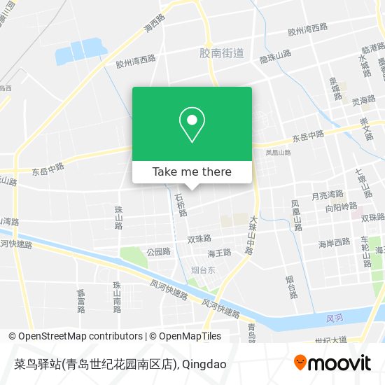 菜鸟驿站(青岛世纪花园南区店) map