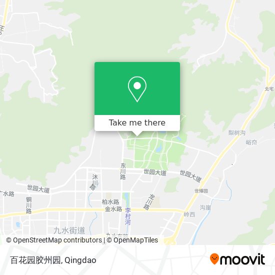 百花园胶州园 map