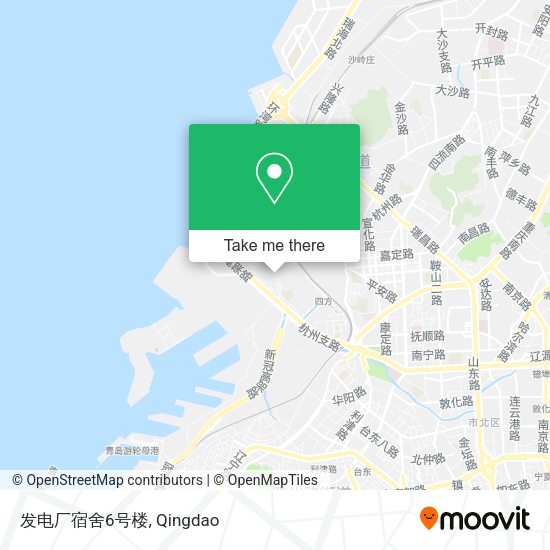 发电厂宿舍6号楼 map