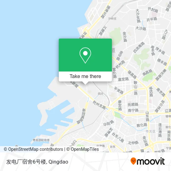 发电厂宿舍6号楼 map