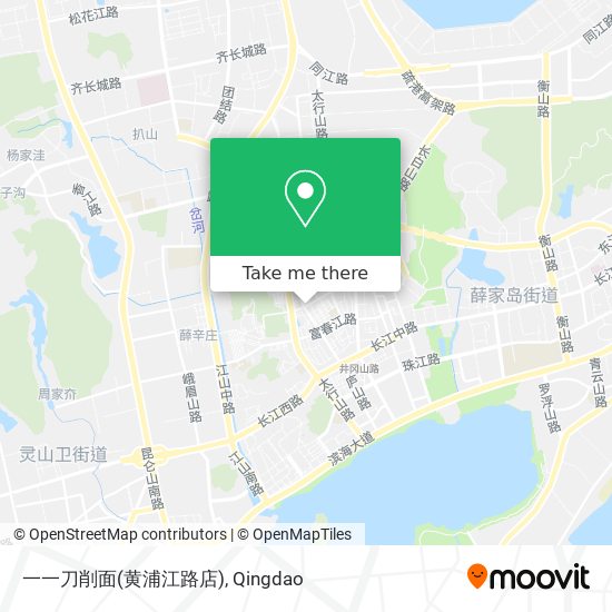 一一刀削面(黄浦江路店) map