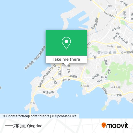 一一刀削面 map