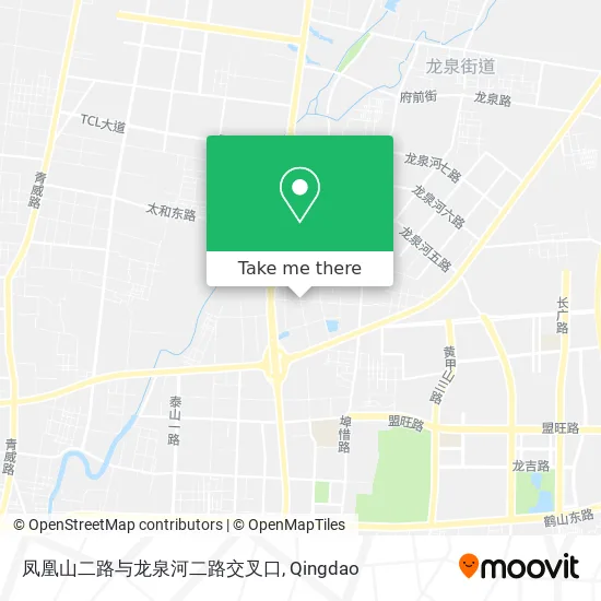 凤凰山二路与龙泉河二路交叉口 map
