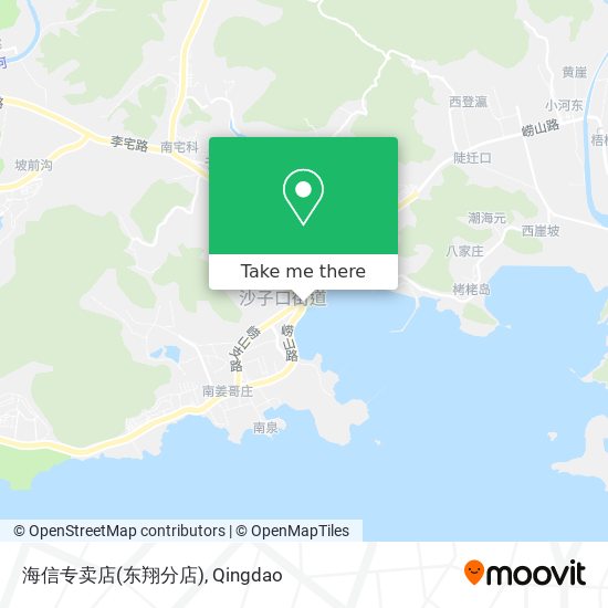 海信专卖店(东翔分店) map