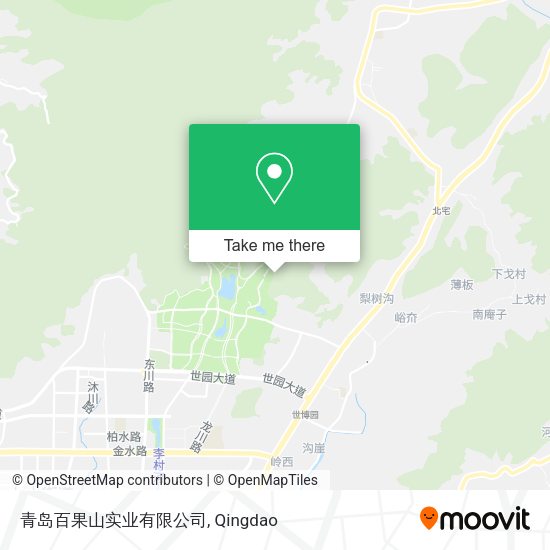 青岛百果山实业有限公司 map