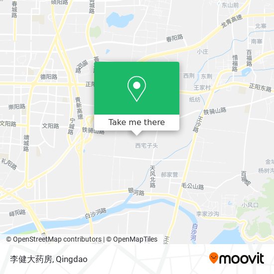 李健大药房 map