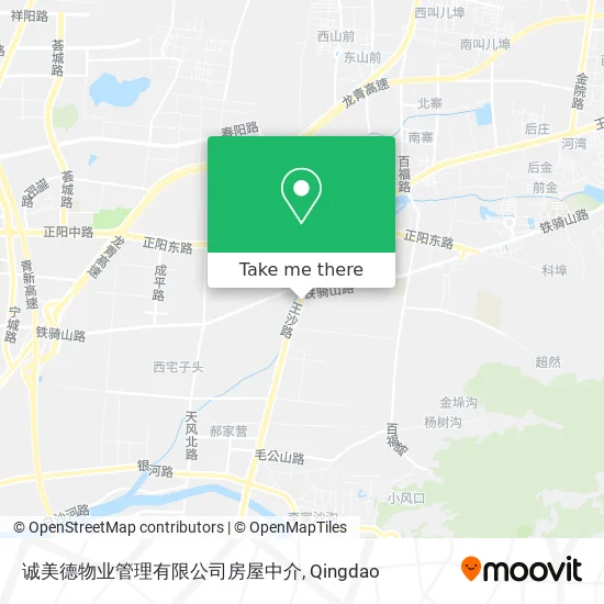 诚美德物业管理有限公司房屋中介 map