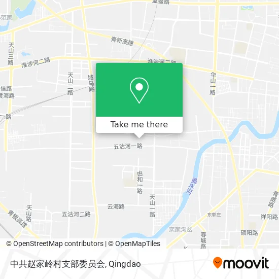 中共赵家岭村支部委员会 map