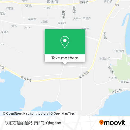 联谊石油加油站-南2门 map
