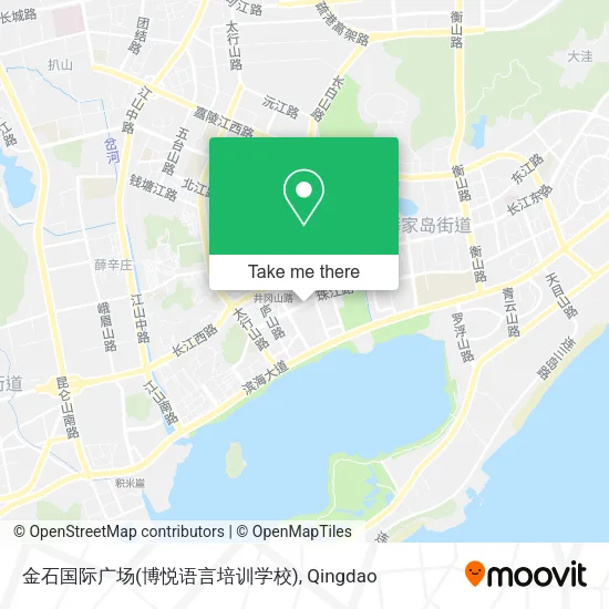金石国际广场(博悦语言培训学校) map