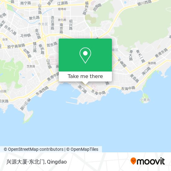 兴源大厦-东北门 map