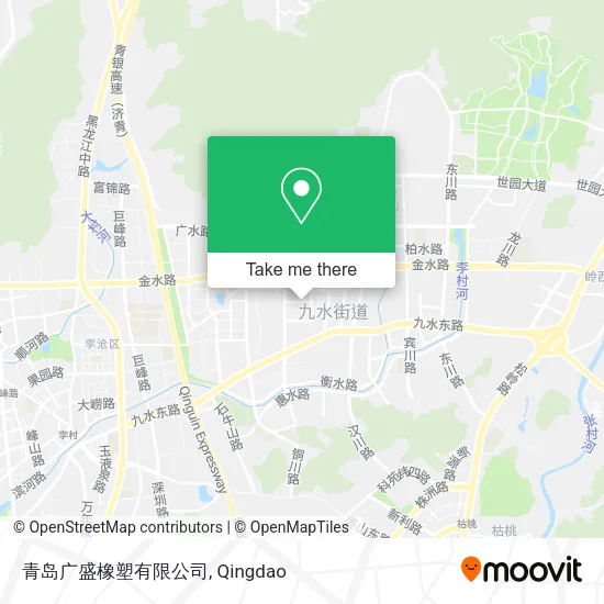 青岛广盛橡塑有限公司 map