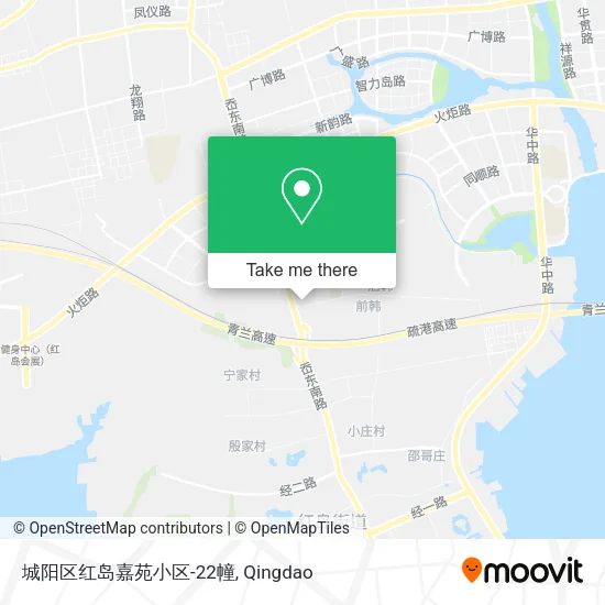 城阳区红岛嘉苑小区-22幢 map