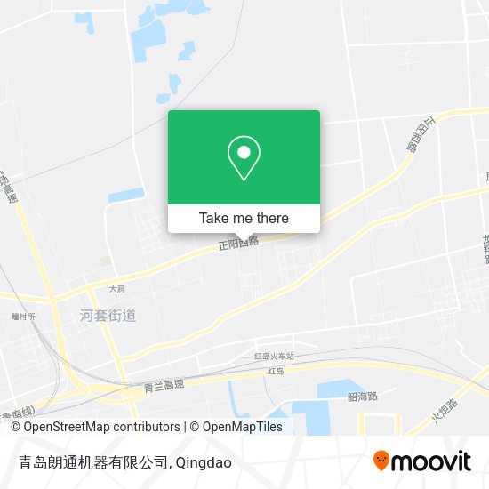 青岛朗通机器有限公司 map
