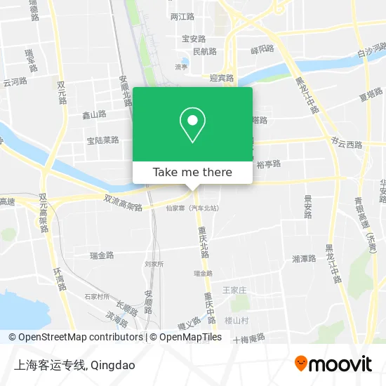 上海客运专线 map