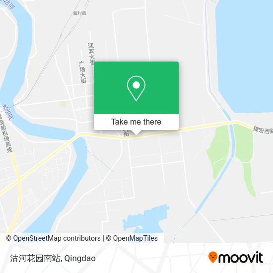 沽河花园南站 map