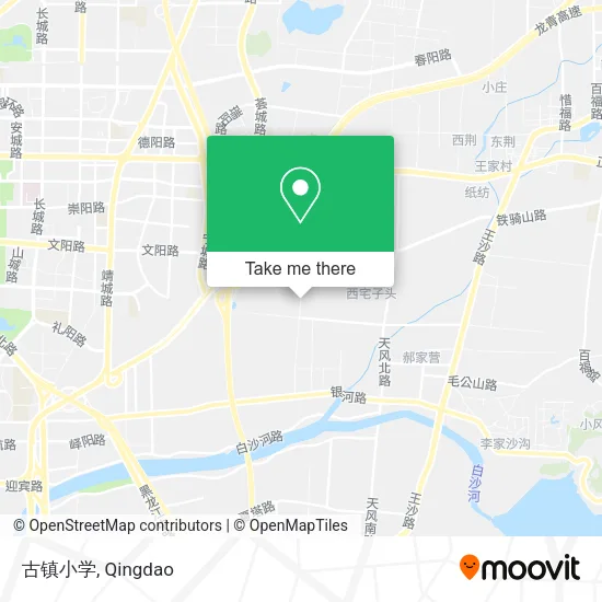 古镇小学 map