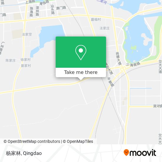 杨家林 map
