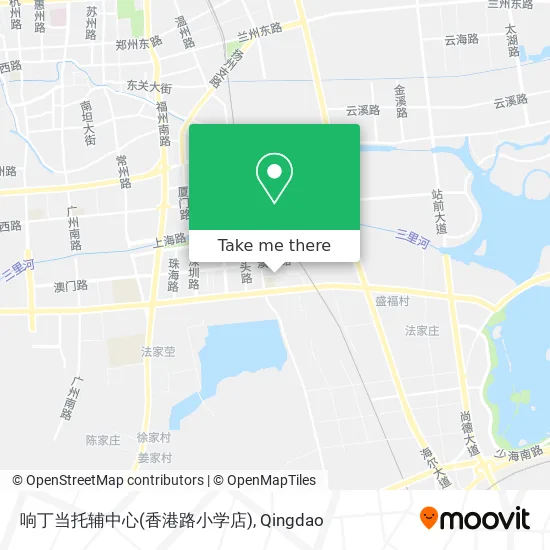 响丁当托辅中心(香港路小学店) map