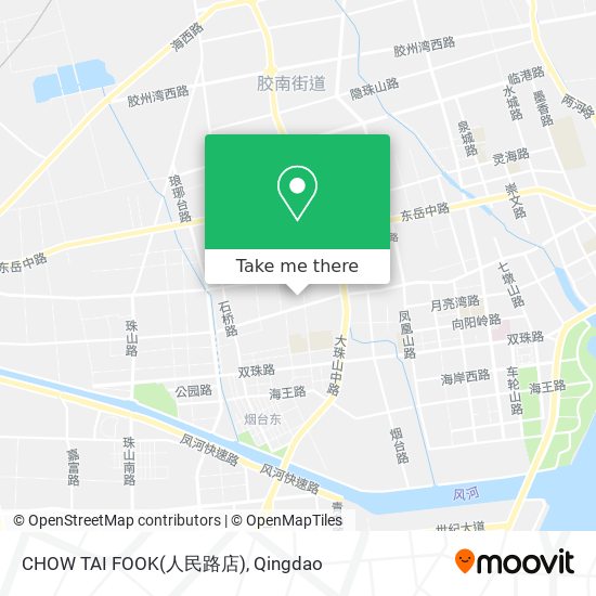CHOW TAI FOOK(人民路店) map