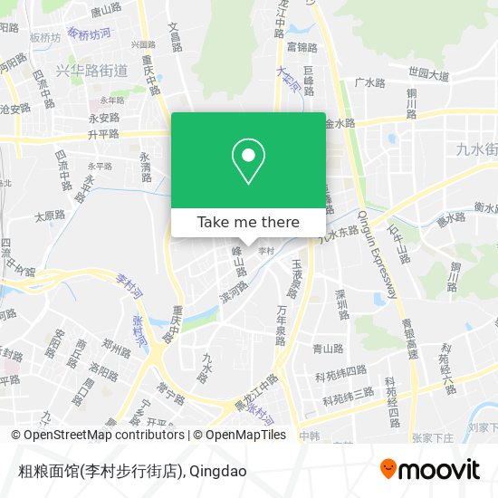 粗粮面馆(李村步行街店) map