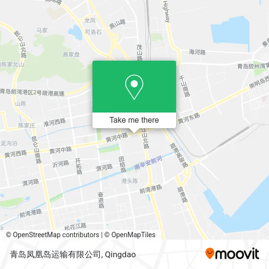 青岛凤凰岛运输有限公司 map