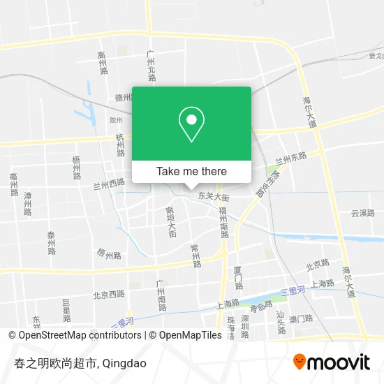 春之明欧尚超市 map