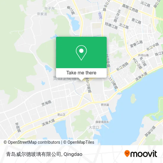 青岛威尔德玻璃有限公司 map