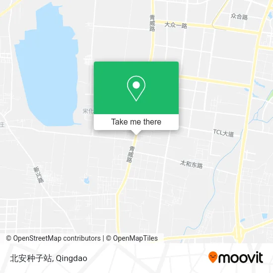 北安种子站 map