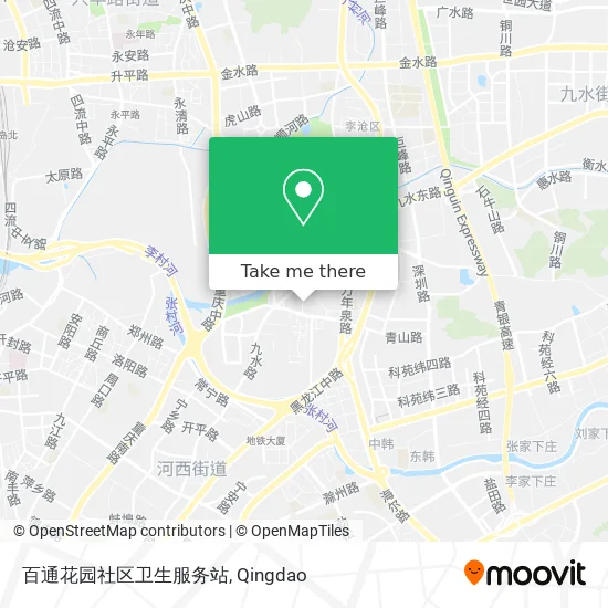 百通花园社区卫生服务站 map