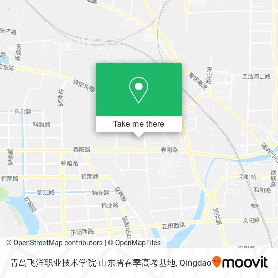 青岛飞洋职业技术学院-山东省春季高考基地 map