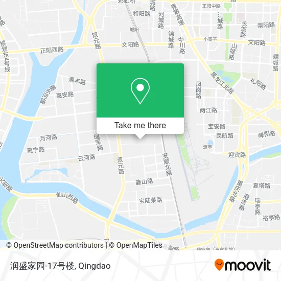 润盛家园-17号楼 map