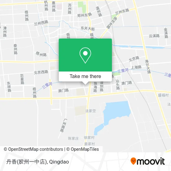 丹香(胶州一中店) map