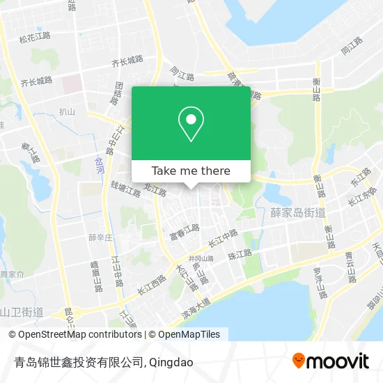 青岛锦世鑫投资有限公司 map