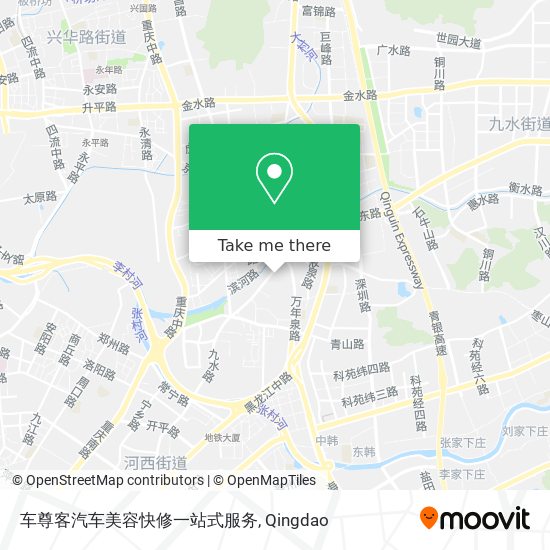 车尊客汽车美容快修一站式服务 map