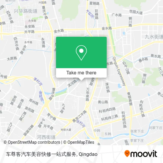车尊客汽车美容快修一站式服务 map