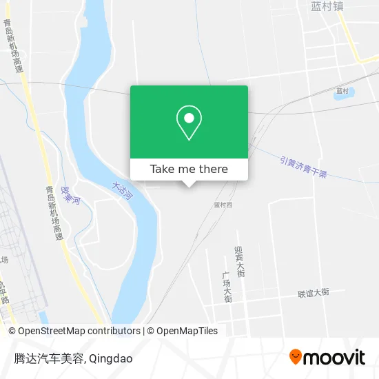 腾达汽车美容 map