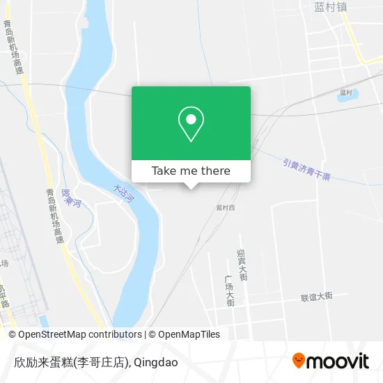 欣励来蛋糕(李哥庄店) map